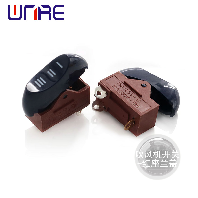Hair dryer switch - red seat cover