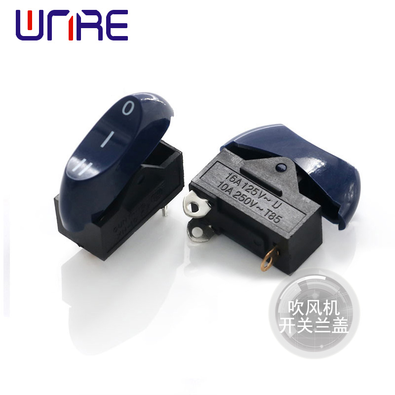 Hair dryer switch cover
