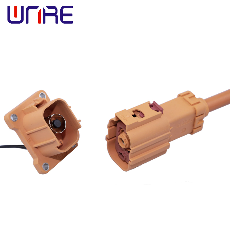 8mm single hole straight connector