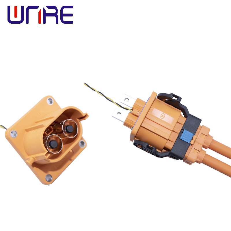 8mm two-hole straight connector