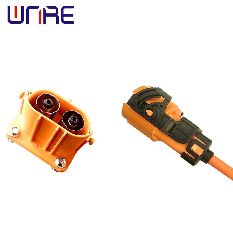 9mm two-hole straight connector