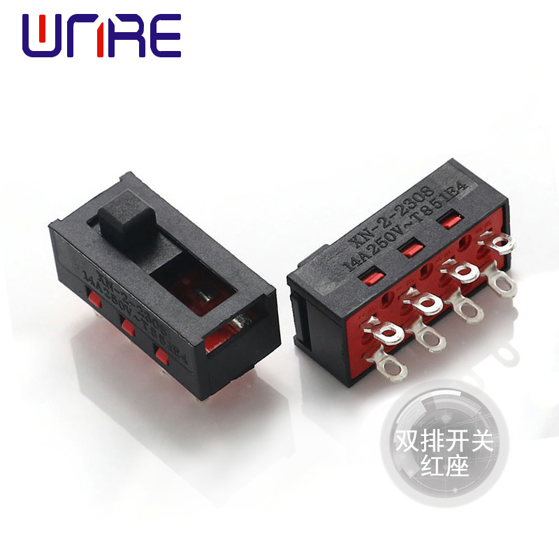 Double row switch red seat
