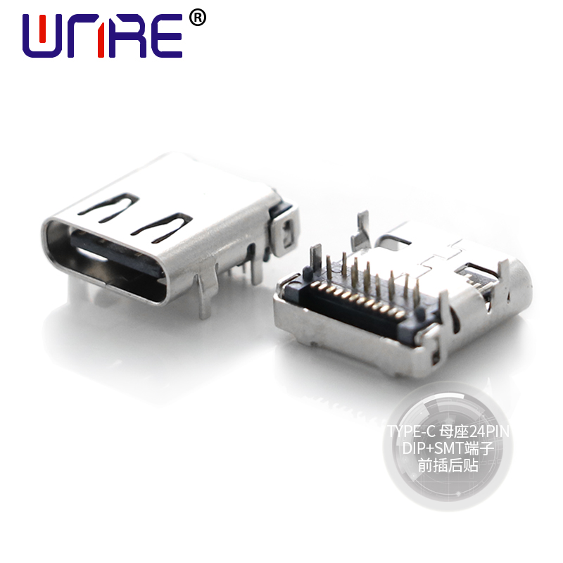 TYPE-C ĸ24PIN DIP+SMT ǰ