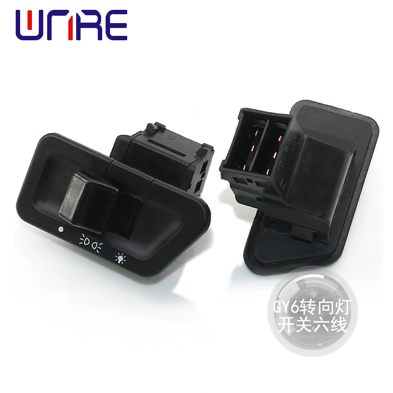 GY6 turn signal switch six wires
