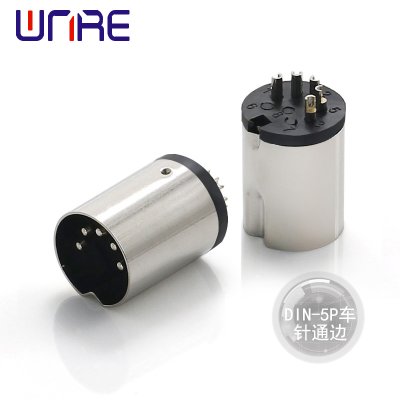 DIN-5P bur through edge