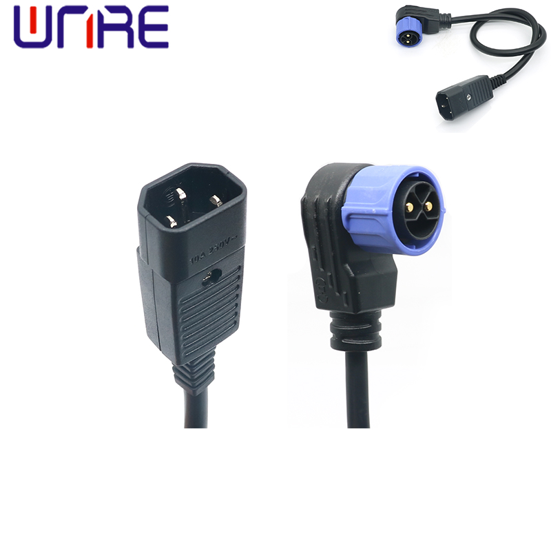 M25-2+0 pin type male plug