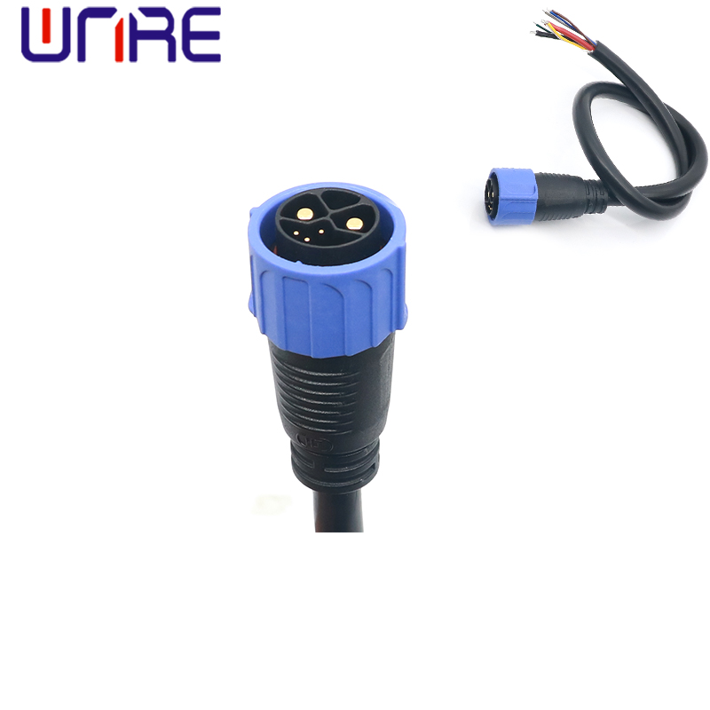 M25 male straight head 2+3