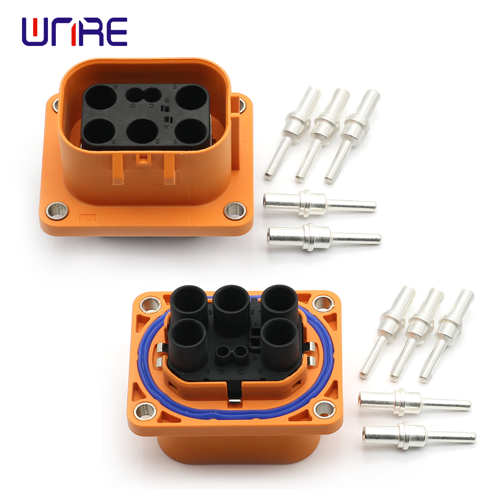 Small current five core socket